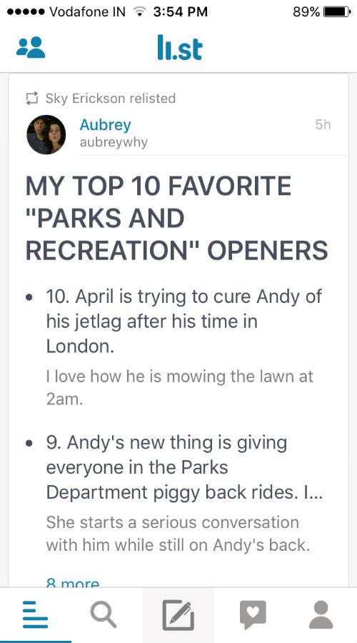 List App screenshot 1